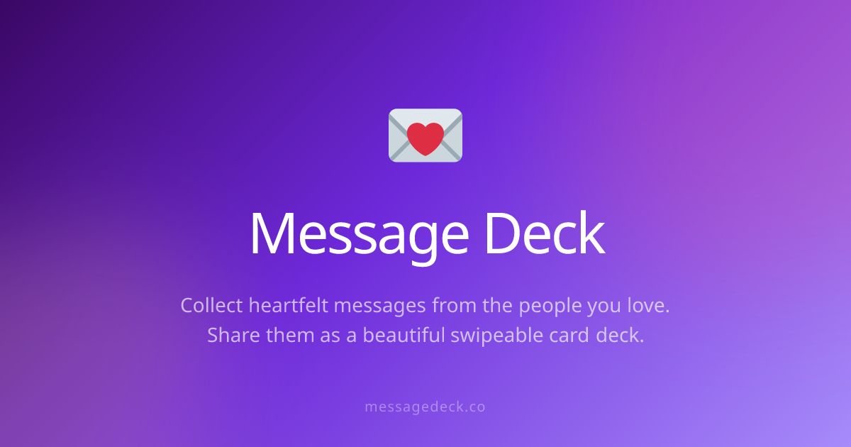 Get Started — Message Deck
